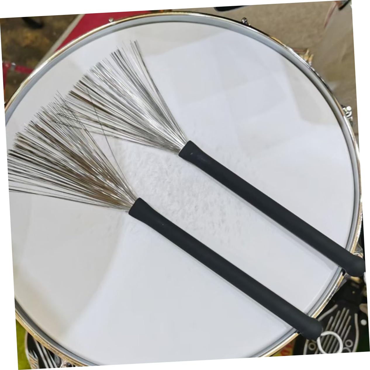 Gatuida 1 set Bacchette per Batteria Legno con Dampeners Accessori Professionali per Batteristi Resilienti e Confortevoli per Musicisti Iniziali e Esperti
