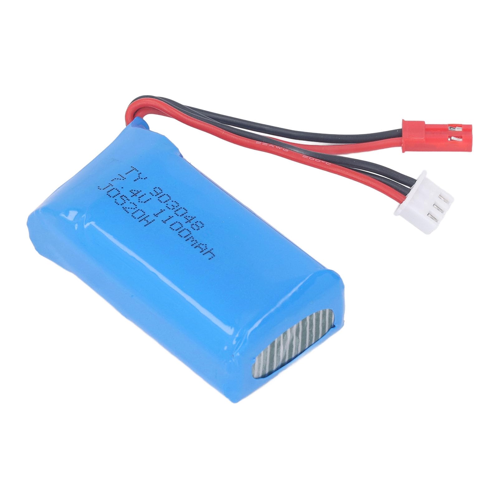 Drfeify RC-bootbatterij, 7,4 V 1100 MAh Lithium-polymeer Drfeify RC-bootbatterij, 7,4 V 1100 MAh Lithium-polymeer