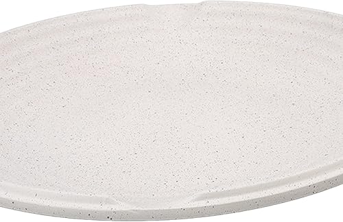 Miniatura 7 de Sartén de alta calidad, 12.6 in redonda coreana barbacoa antiadherente parrilla blanca para cocina de inducción