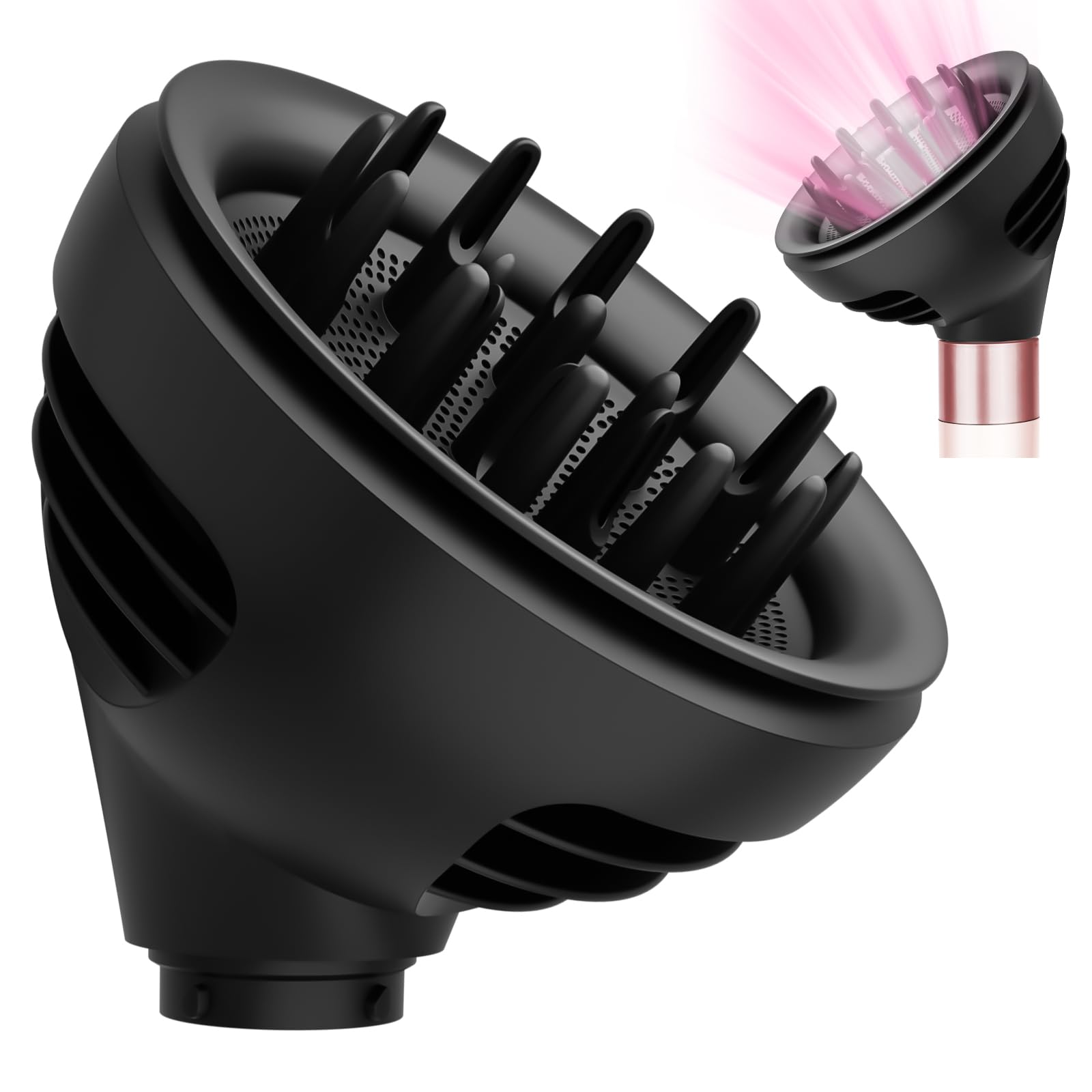 Amazon.com: PUREGUST Wave Curl Diffuser Attachment for Dyson