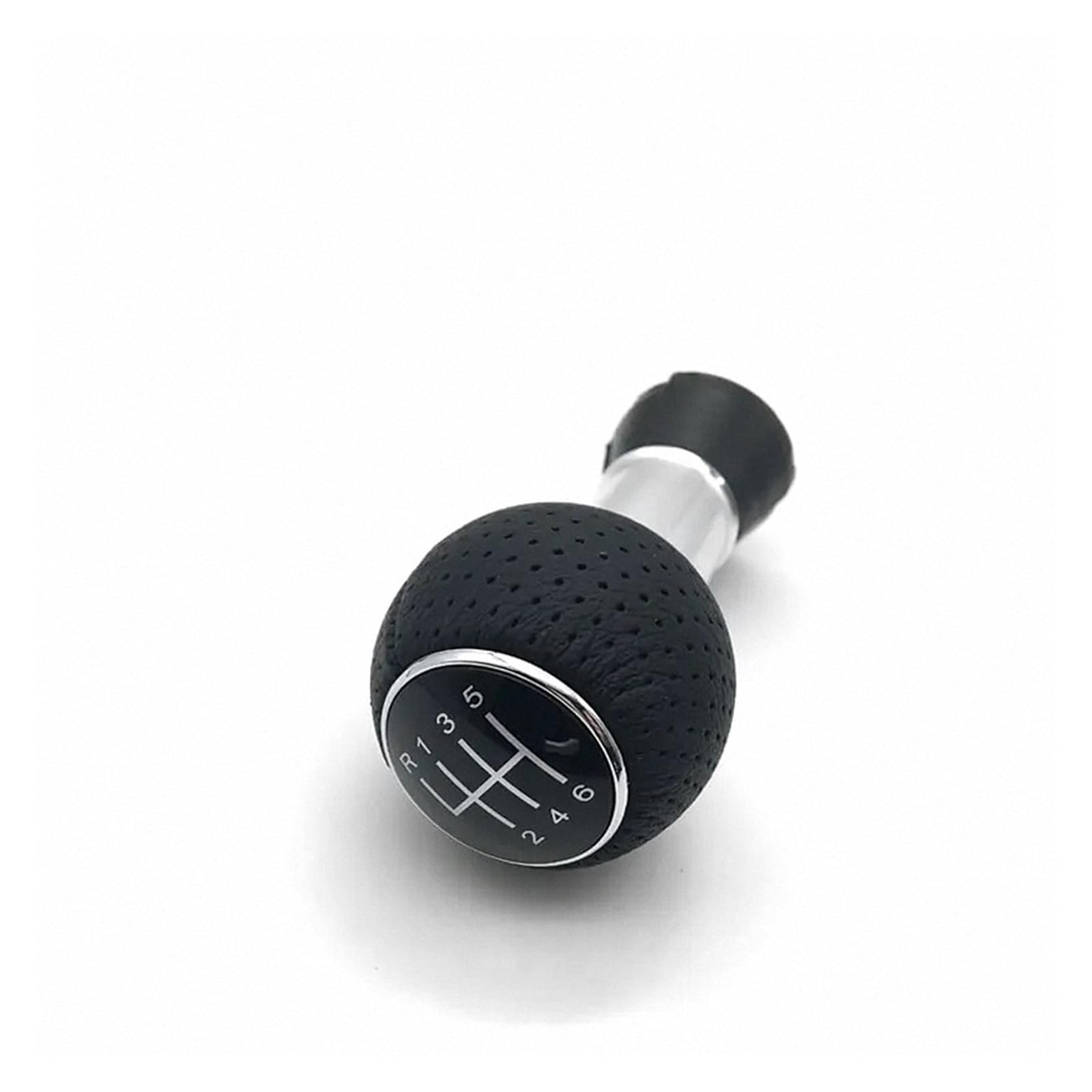 Jsyalmslw 6 Speed Knob For A4 8E B6 B7 2000-2008 Shift Knob Black Style
