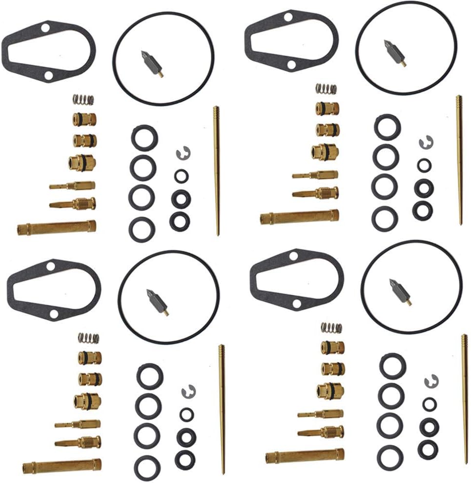 4 X Carburetor Carb Repair Kits Replacement for Honda CB550F CB550K 1974-1976