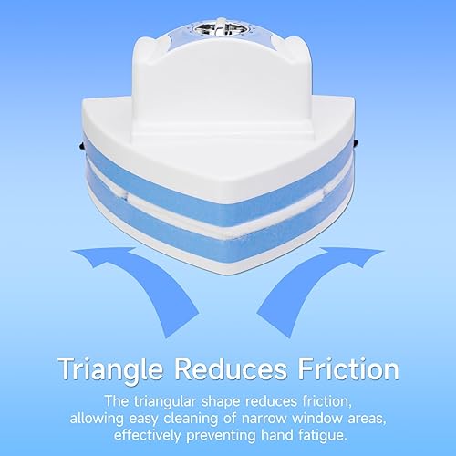 Miniatura 4 de El limpiador de ventanas de doble cara con fuerza magnética ajustable de 6 niveles es adecuado para edificios de gran altura al aire libre y