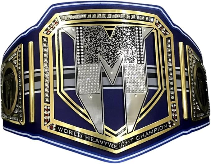 New Drew McIntyre World Championship Belt, Drew McIntyre World Heavyweight Wrestling Replica Title Championship Belt 2mm