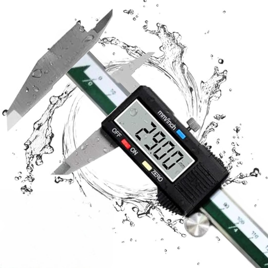 R-TEK Digital Vernier Caliper, Electronic Digital Vernier Caliper Stainless Steel Body with Large LCD Screen (0-150MM) (INCLUDED BATTERY) (B0CTQFCRGB) Amazon Price History, Amazon Price Tracker