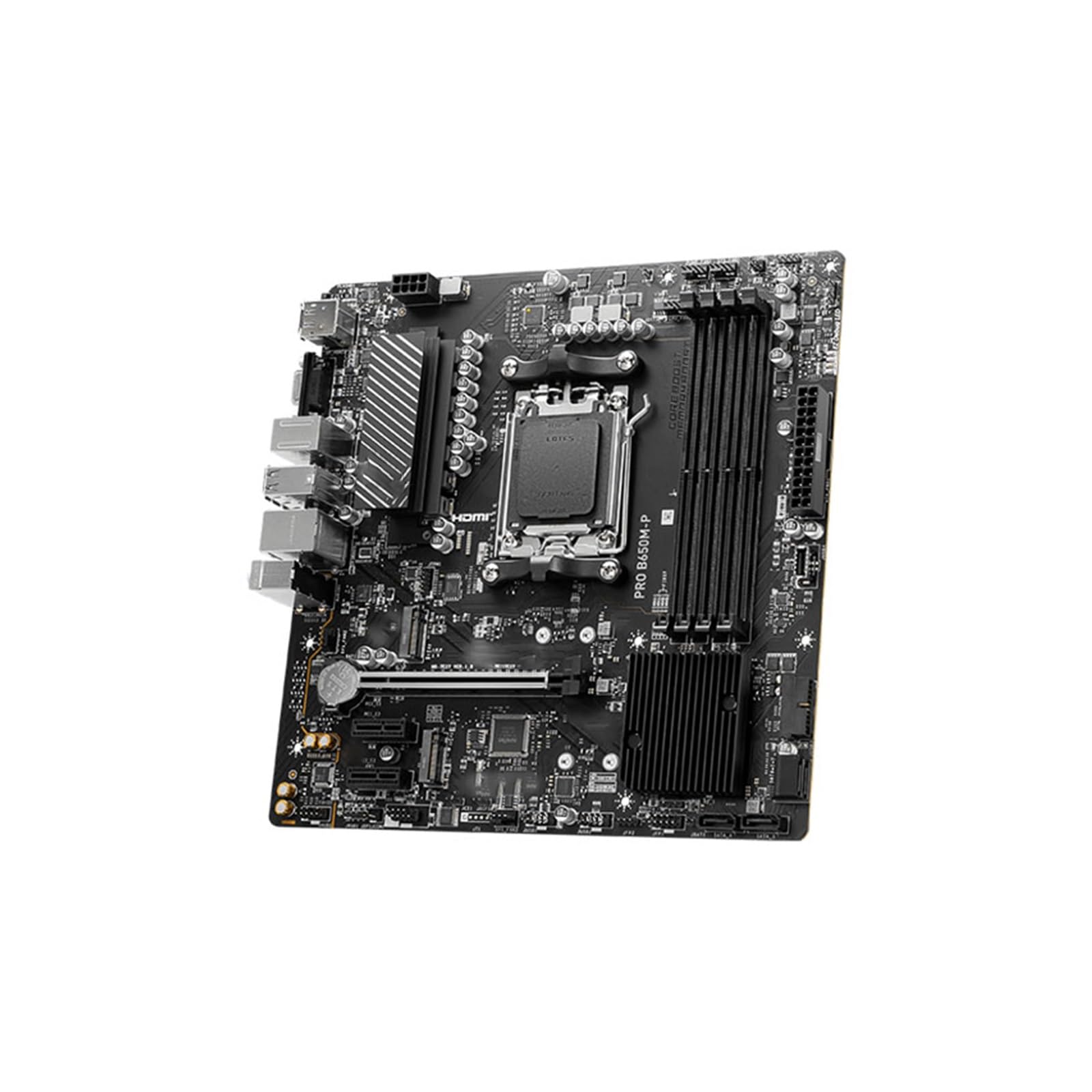Placa Madre Fit For MSI Pro B650M P Micro ATX B650 Socket AM5 Soporta Placa Base Ryzen Serie 9000/8000/7000