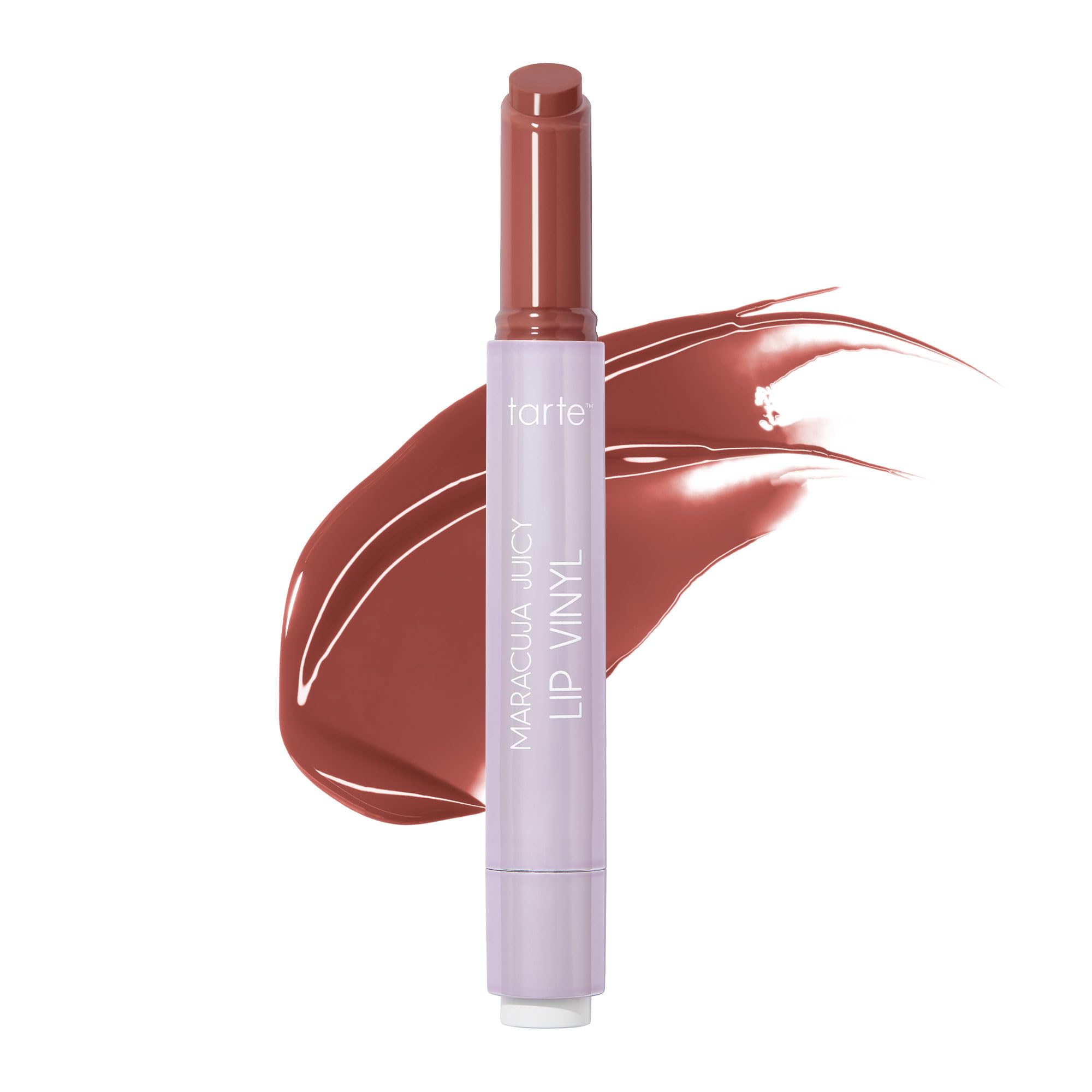 tarte Maracuja Juicy Lip Vinyl Lip Gloss for Hydrating Sheer Lip Color for Soft, Juicy Lips 0.095 oz / 2.7 g (Rosy Brown - Rosy Brown)