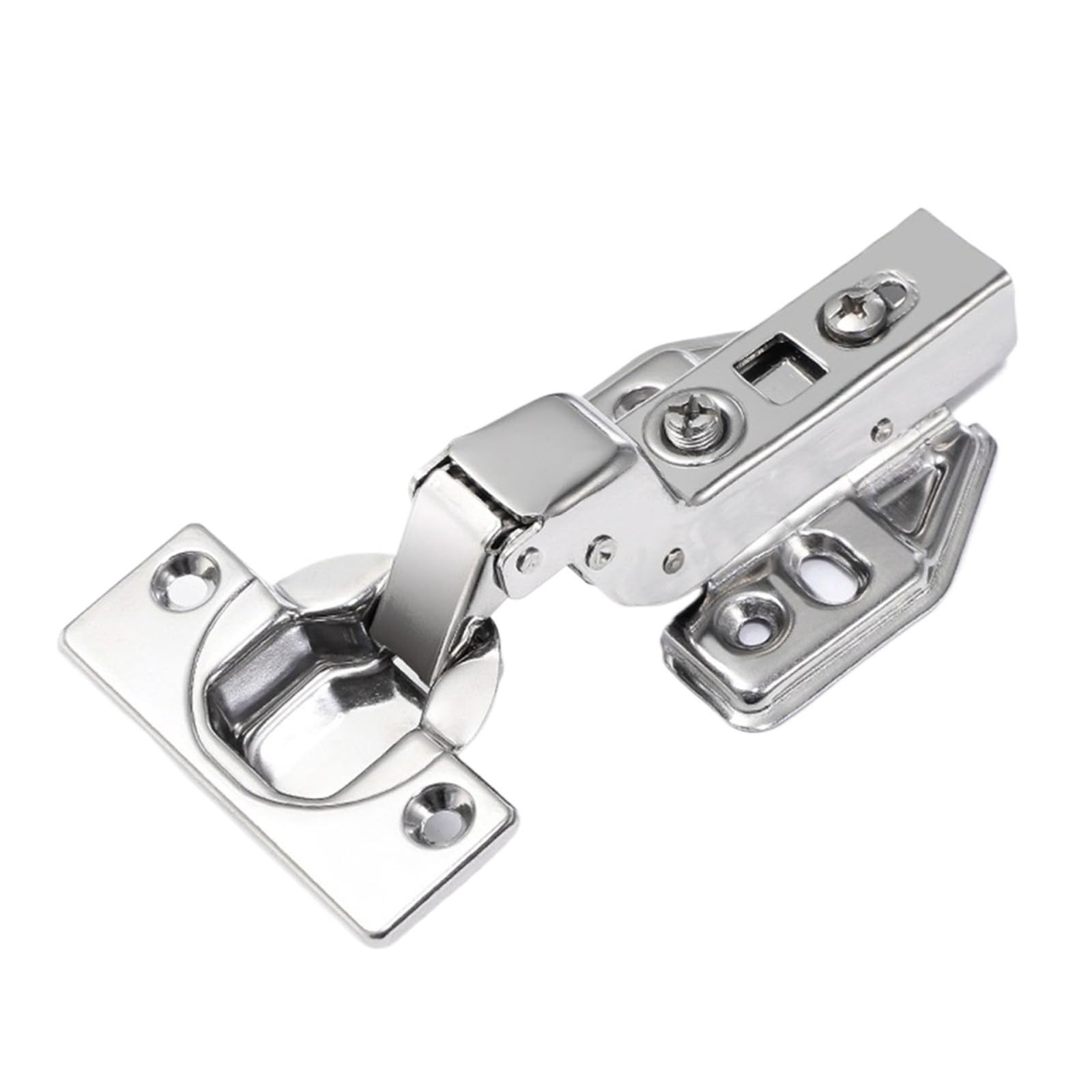 Shundeed Insert Embed 304 Stainless Steel Hinges, Kitchen Hydraulic Soft Closing Door Hinges, Furniture Shock-Absorbing Wood Furniture Hinges, Hardware Accessories.(Insert Embed)
