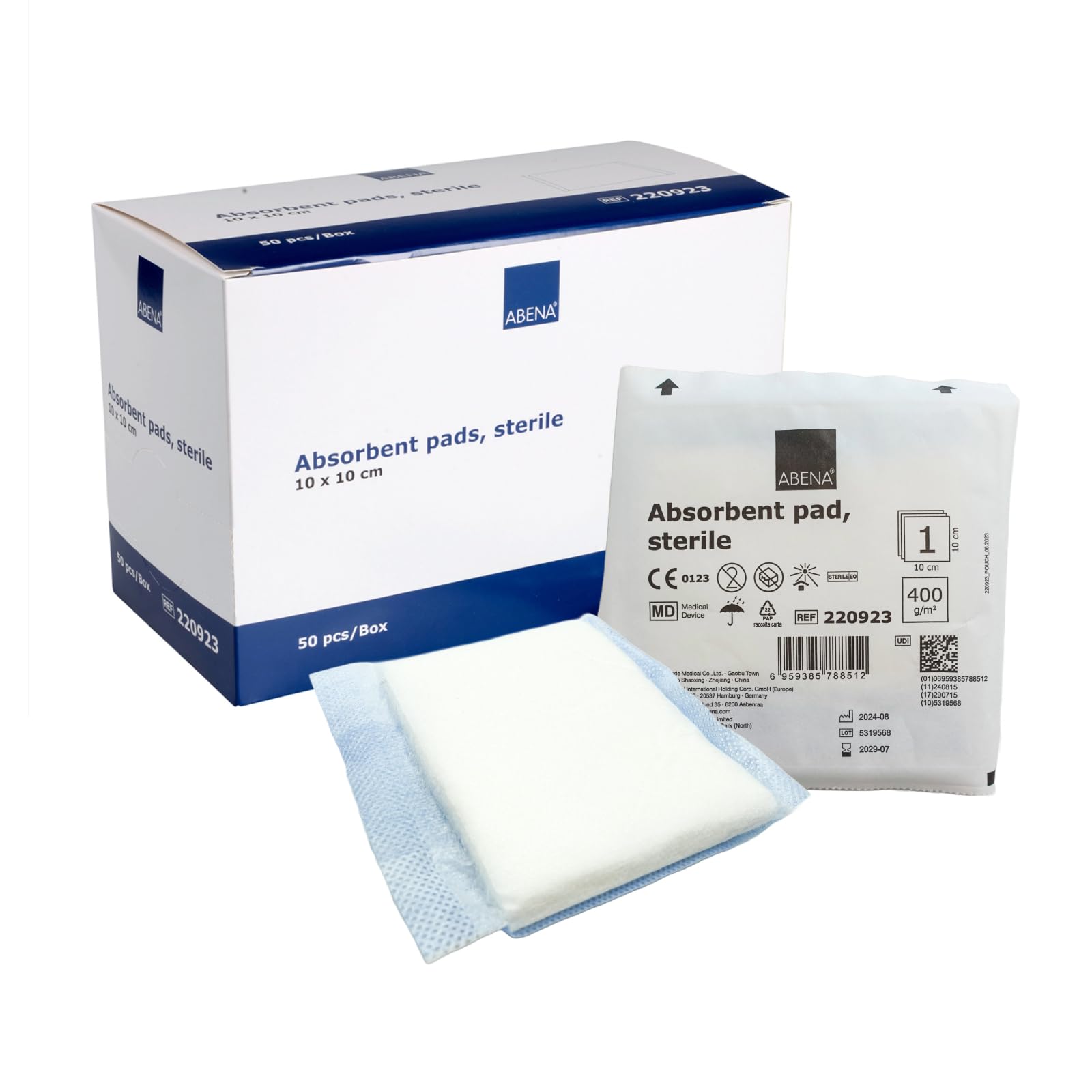 ABENA Saugkompressen Saugkompressen 10x10cm, Produktbeschreibung