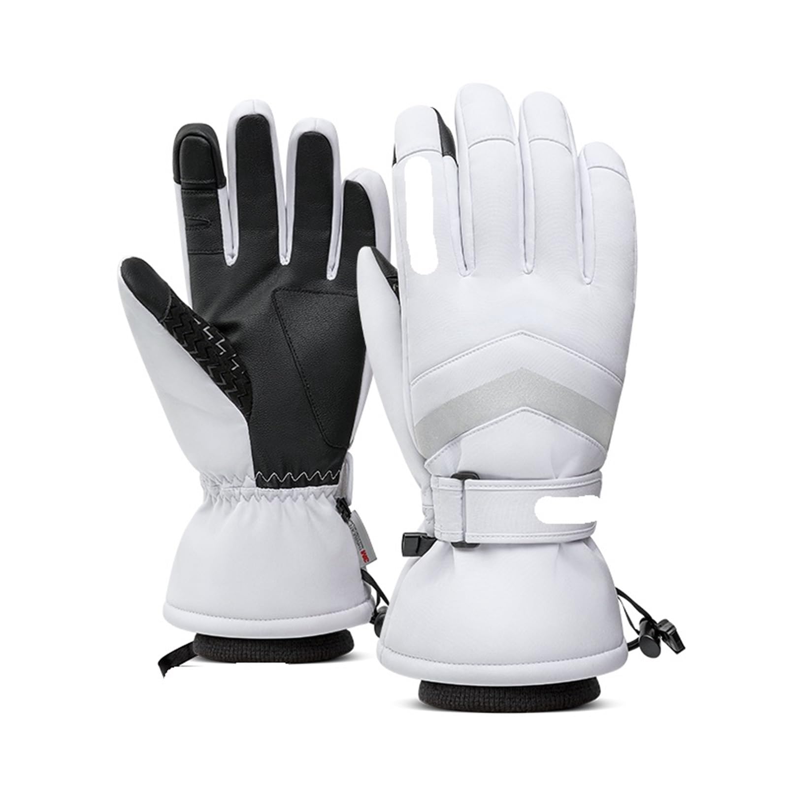 Guantes de esquí Invierno for Snowboard, térmicos, cálidos, con Pantalla táctil, for Hombre y Mujer para Clima Frio