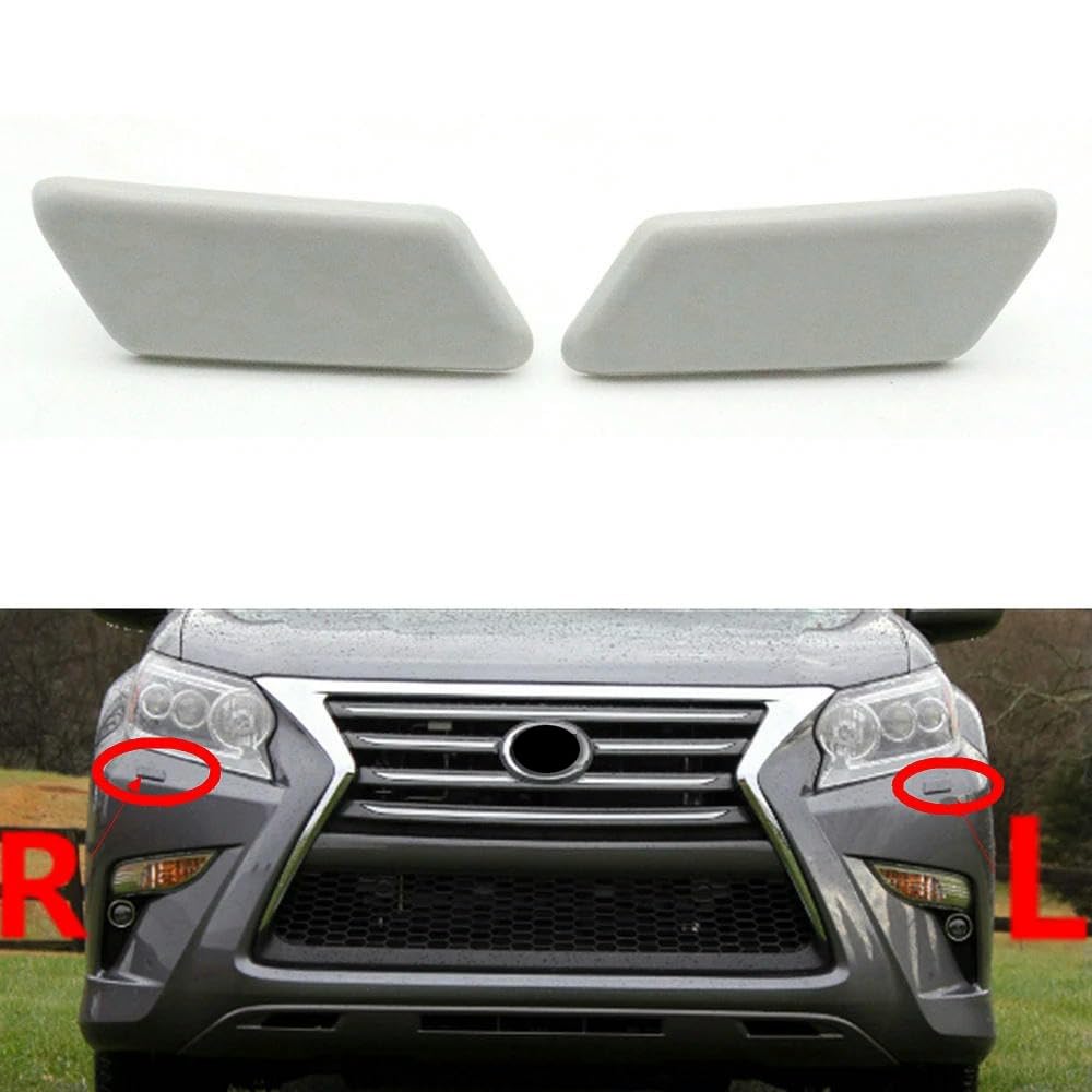 Lexus 車用クリーニングセット Amazon.com: Oulesh Headlight Nozzle Cover for Lexus GX460 2014