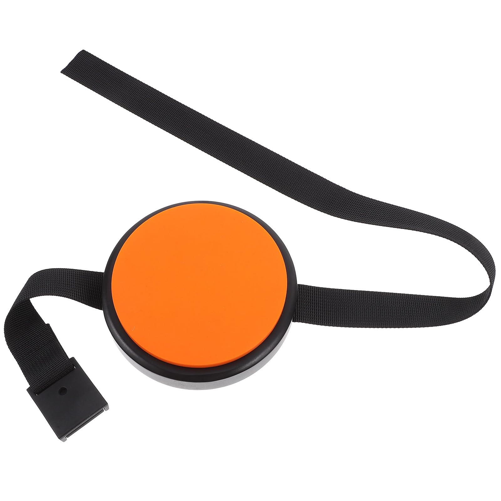 Generic Almohadilla Portátil de Silicona para Práctica de Batería, Pad de Pata Pequeña Naranja, Accesorio Silencioso para Entrenamiento en Casa y Uso Nocturno