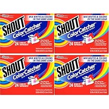 Shout Color Catcher 24Count, 4 Pack