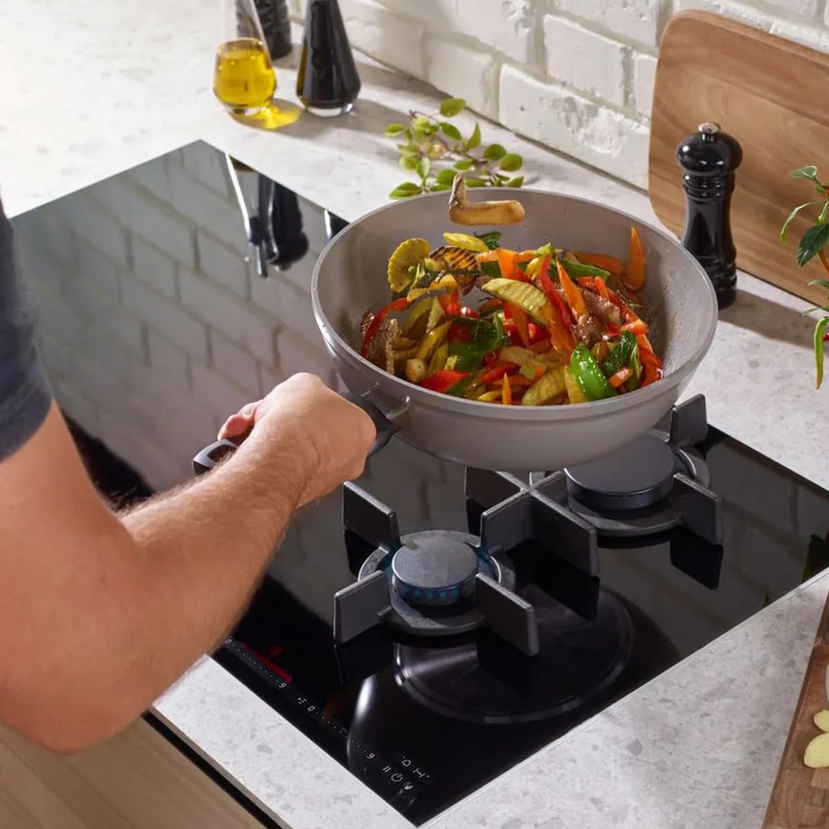 Amazon.com: Fissler Wok, 11.0 inches (28 cm), Seratal Wok, Gas
