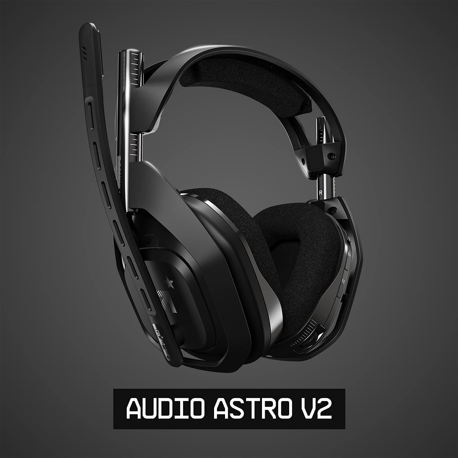 ASTRO Gaming A50 Cuffia wireless + Stazione di ricarica per videogiochi, 4 Gen, Dolby, bilanciamento del suono di gioco e della voce, 2.4 GHz, PS5 (è necessario un adattatore HDMI), PS4, PC/Mac - Nero