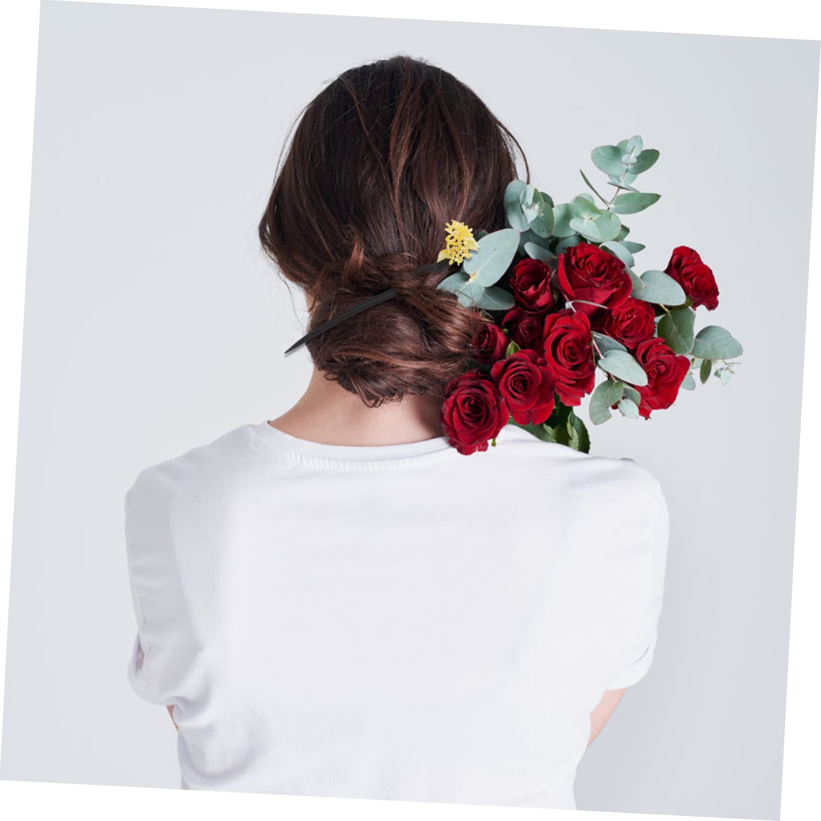 MAGICLULU 4 Piezas Horquilla hair clips orquillas palo de pelo chino cabello pasadores de pelo pasador de pelo pasador de moño de mujer palos de pelo chino cheongsam sombrerería Decorar