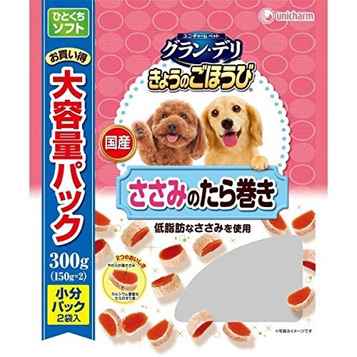 グラン デリ きょうのごほうび 鶏ささみのたら巻き 大容量パック 300g