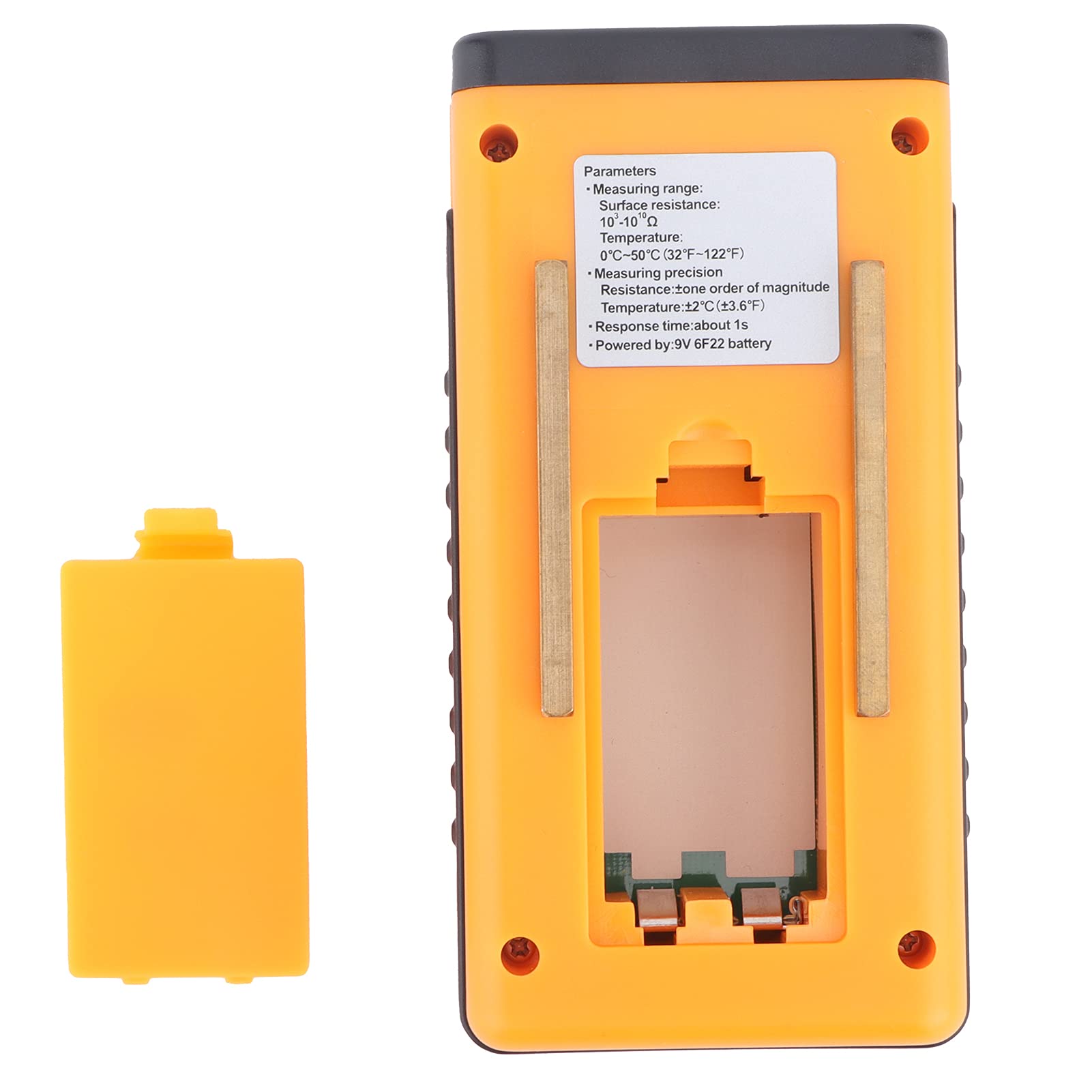 Digital Megohmmeter, Widerstandsmessgerät, Widerstand-Prüfvorrichtung, Antistatisches Innenwiderstand Messgerät LCD-Display Hohe Präzision für Professionelle Elektriker