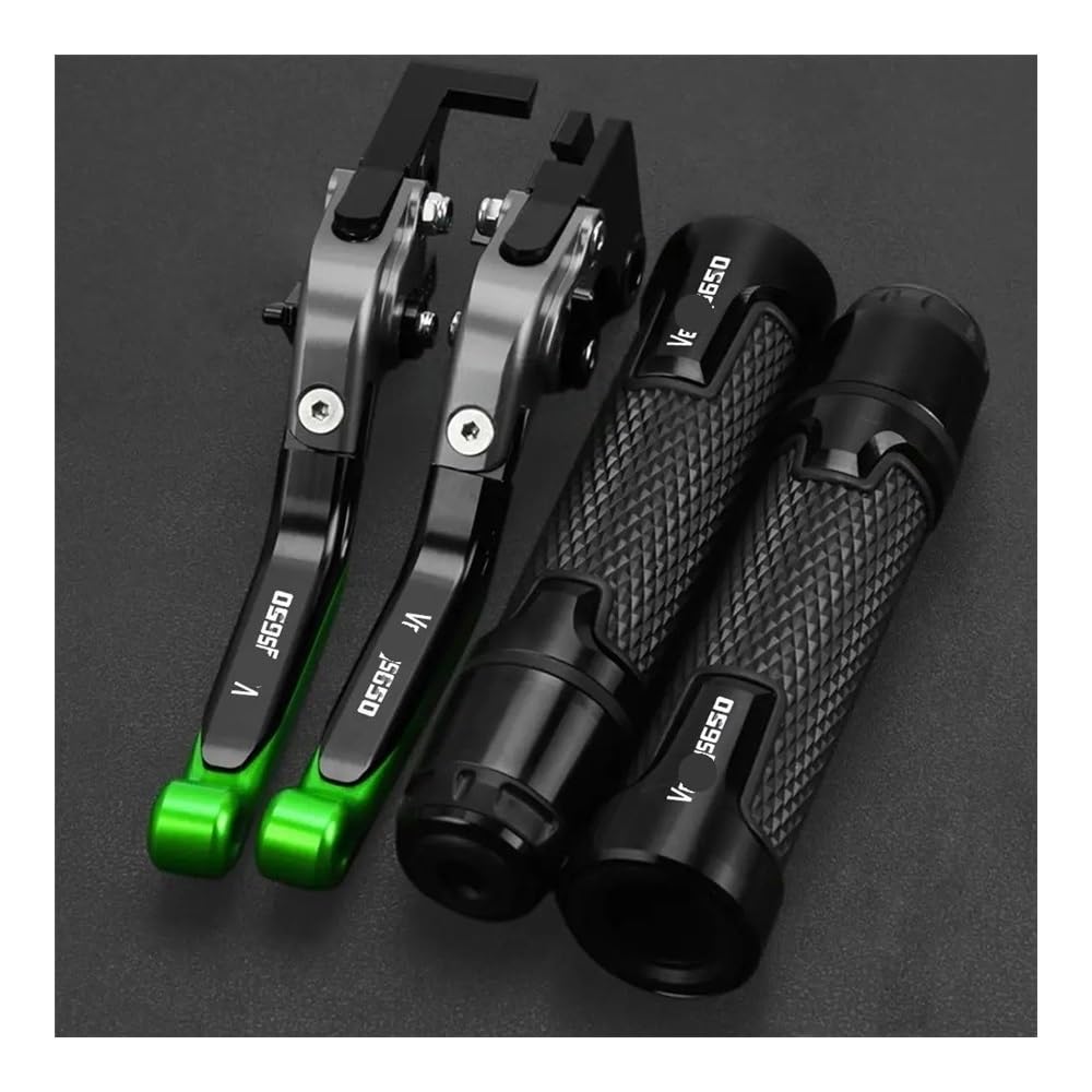 Mlioju R Motorcycle Clutch Leve Motorcycle Brake Handle Ve&Rsys650 Adjustable Clutch Brake Levers Fo Ve&Rsys650cc Versy S650 2006 2007 2008
