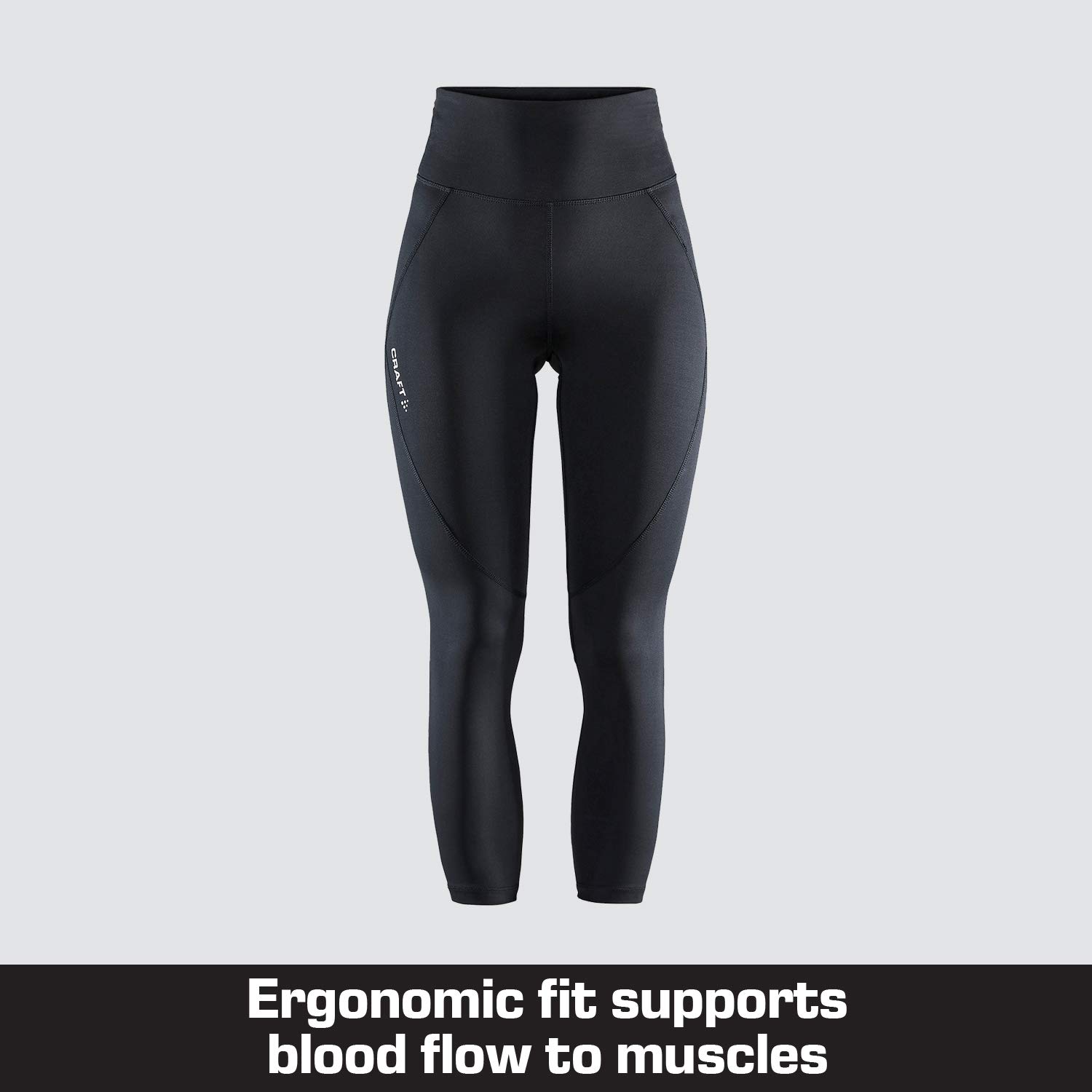 Craft Mallas de Cintura Alta ADV ESS - Pantalones para Correr Mujer