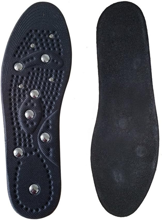 Boowhol Magnetic Massage Insole - Health Insole Improves Sleep Quality Relieves Fatigue for Men&Women (S:36-41, Black)