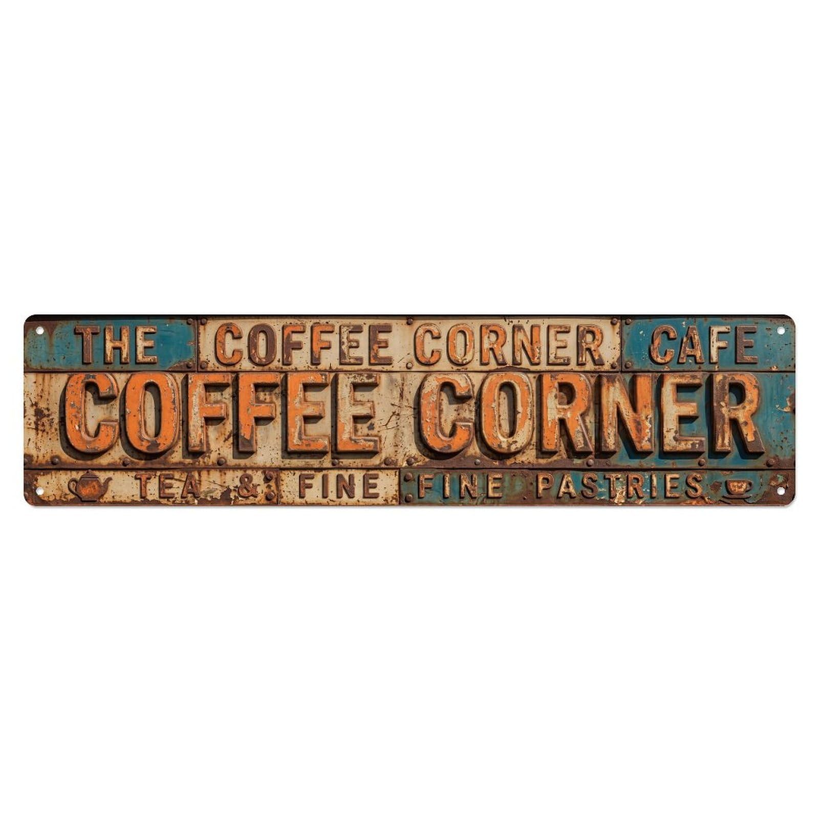 Tea Room Vintage Decor 1 Metal Tin Sign