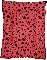 Cama Colchonete Pet para Cachorro ou Gato Pequena Média Grande Macio Lavável (Vermelho, P)