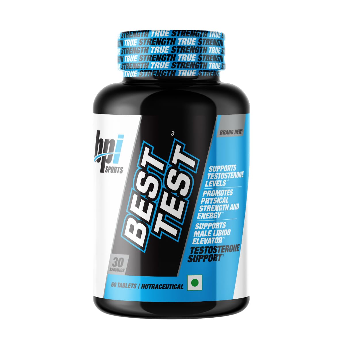 BPI Sports Best Test - Testosterone Booster for Men - Muscle Recovery, Testosterone Support Supplement, Natural Stamina, Energy Increase & Metabolism Support - 30 Servings-image-47