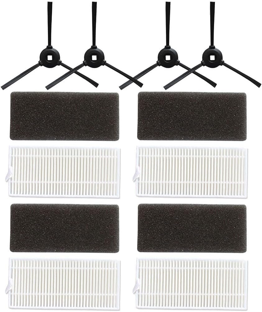 8 Spazzole Laterali Di Ricambio Per Lefant M1 M2 Pro U180 T700 – Pulizia Angoli Efficiente