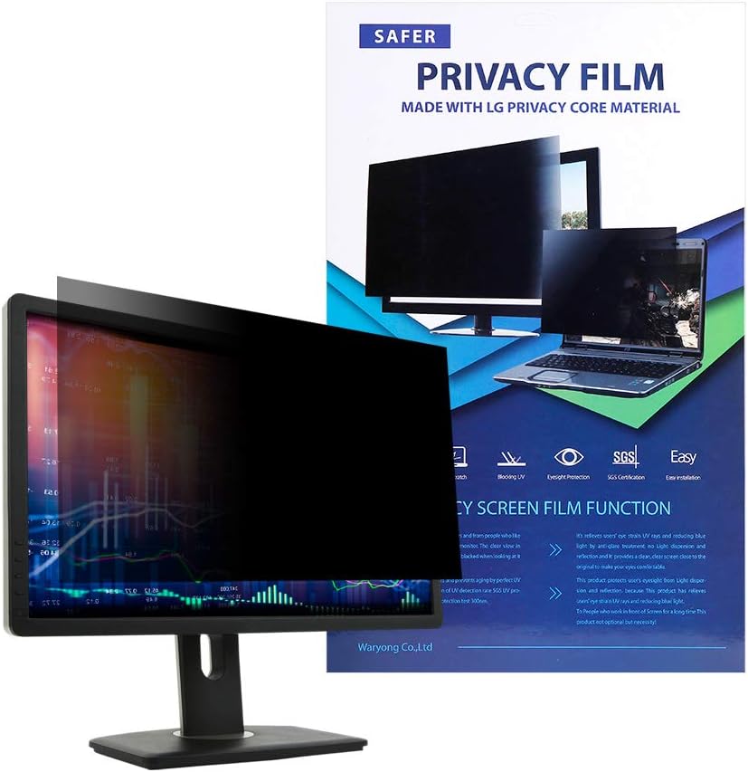 Grеаtеѕt Prоduсt 24 Inch B(20.9x11.8) Privacy Screen Filter Film Type for Monitor Screen Protector Anti Glare Bubble Free Touch Screen