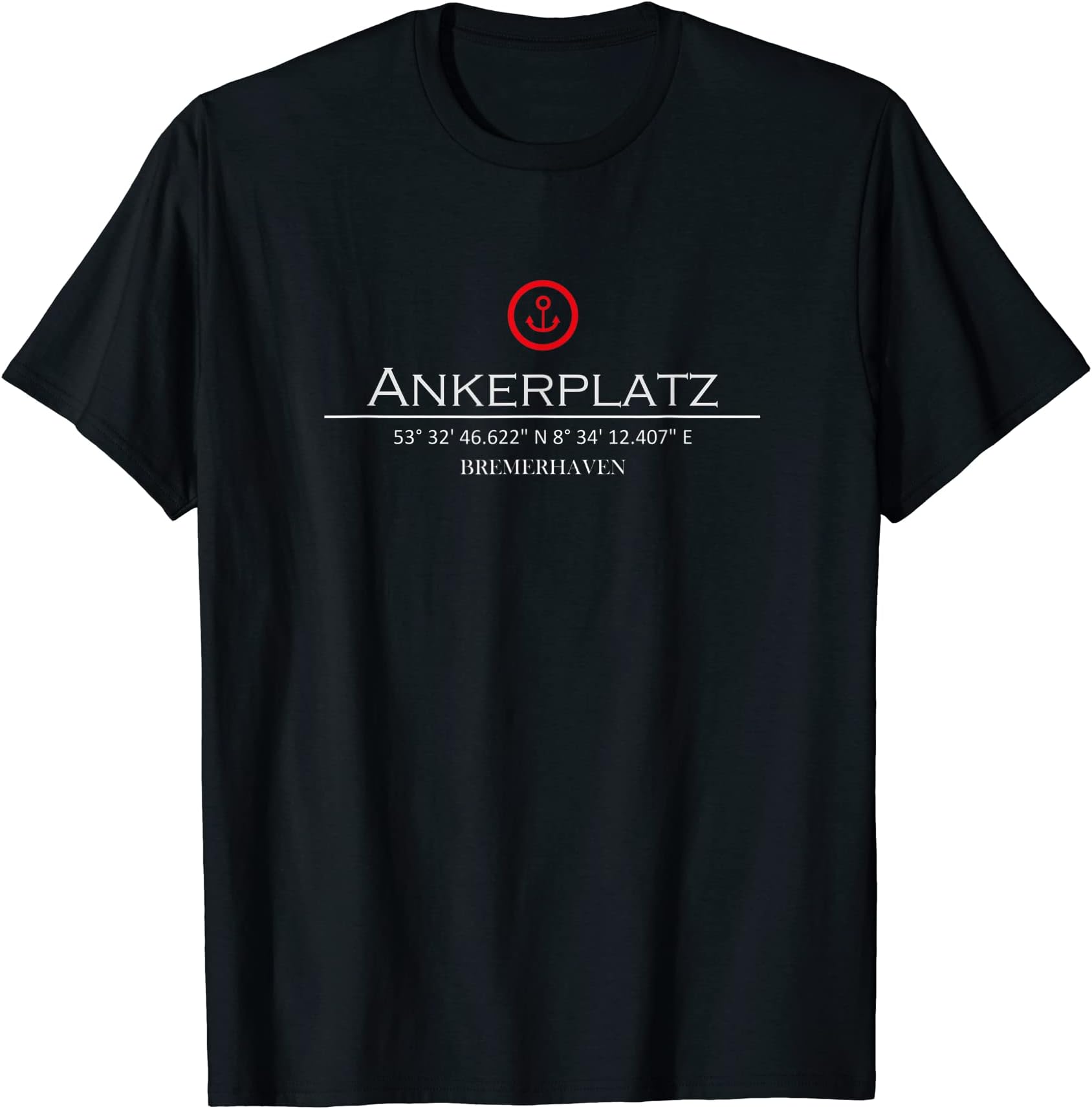 muschelschubser KlamottenAnkerplatz Bremerhaven by Musselschubser Klamotten T-Shirt