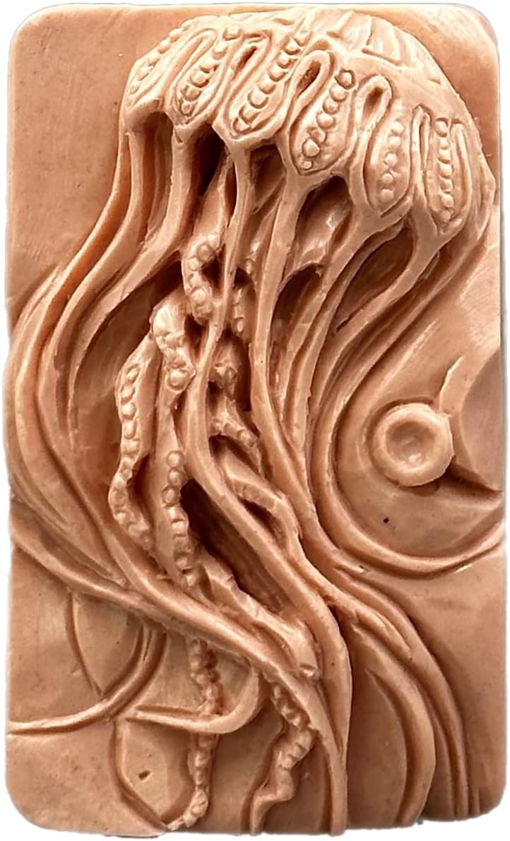 Jellyfish Silicone Mold for SOAP Making, RESING CASTIN, Clay, Candle, Plaster, Gypsum and Other Crafts.