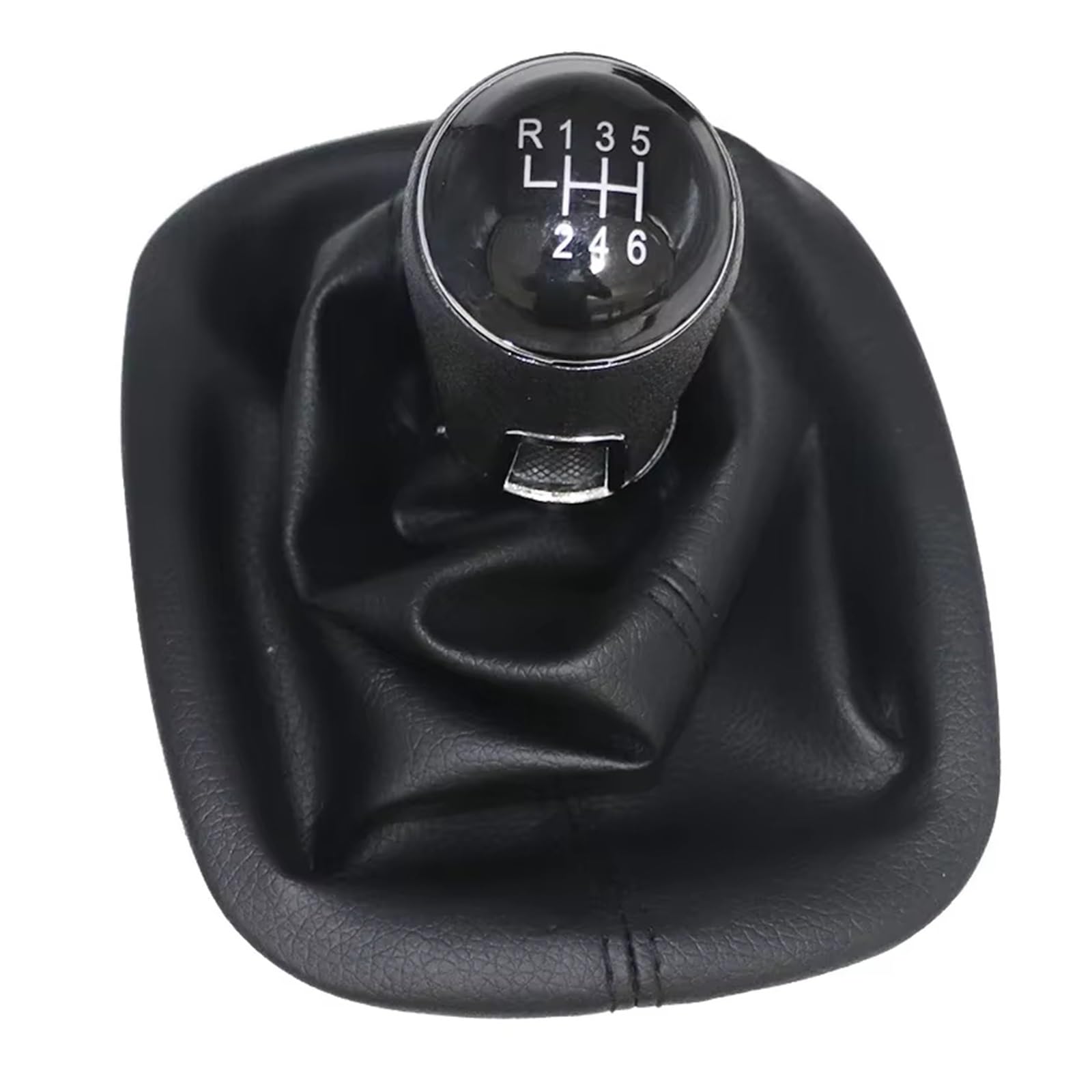 Ppxbfd Type 7 Shift Gear Lever Knob For A6 2 Ii (C5) 1997-2005 Gearbox Handle Gear Lever 6 Speed Stick Shift Knob Boot Car Shift Gear Knob Handle(Type 7)