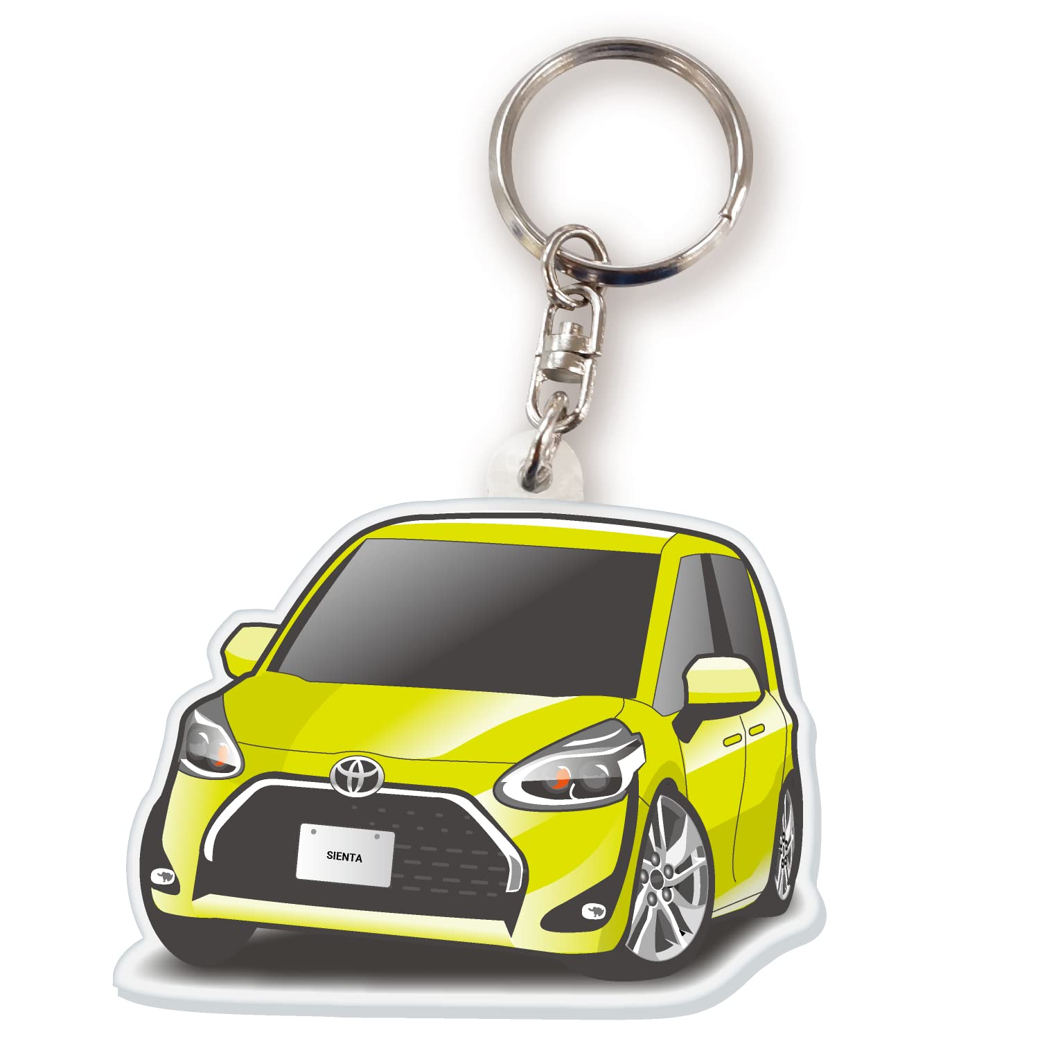 Amazon.co.jp: [ジーピーセンター] カーアクリルキーホルダー トヨタ