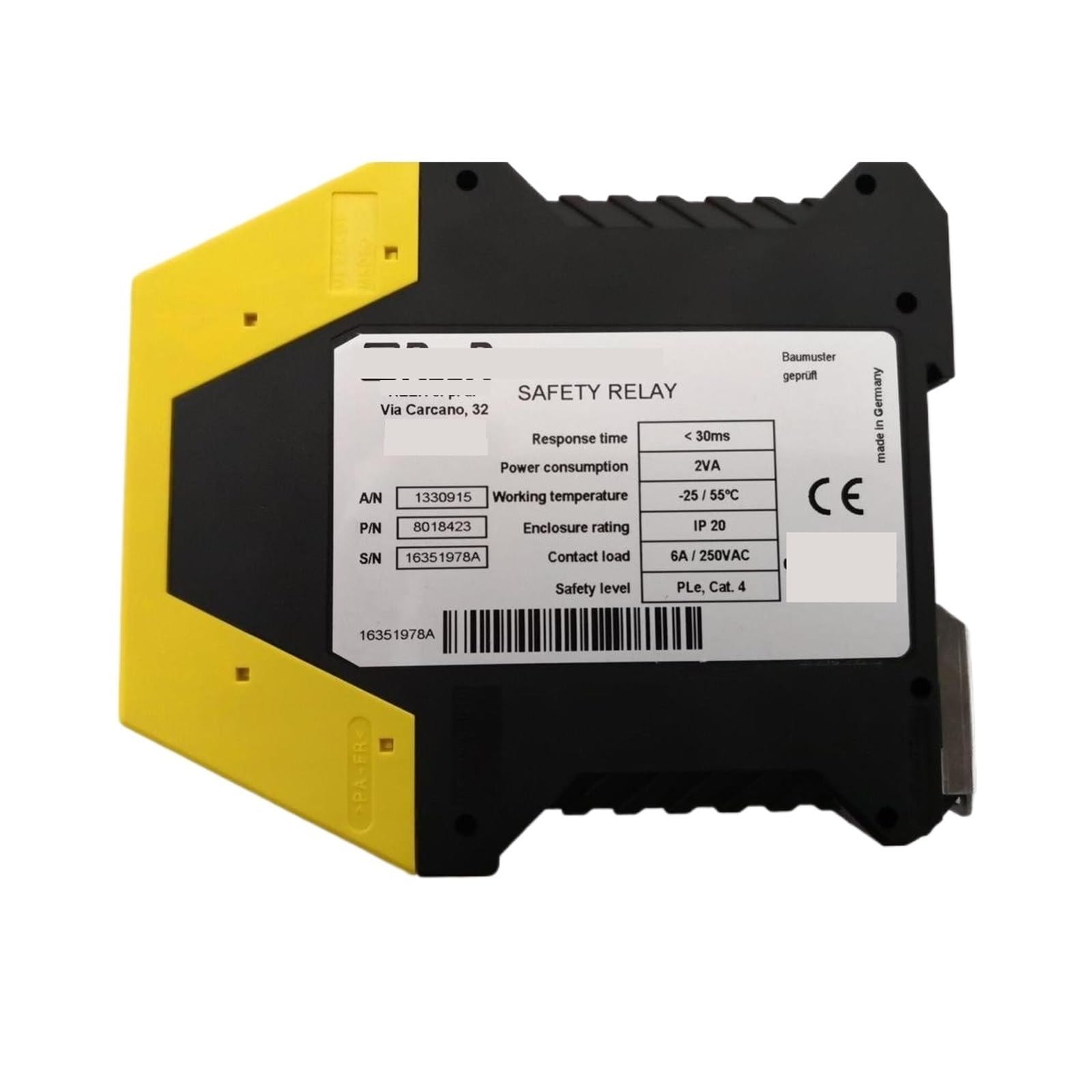 HEXEH Modulo relè di Sicurezza Interruttore di Sicurezza AD SRT Componenti elettronici Relè Multiuso for l'industria, la casa, i macchinari, ECC.