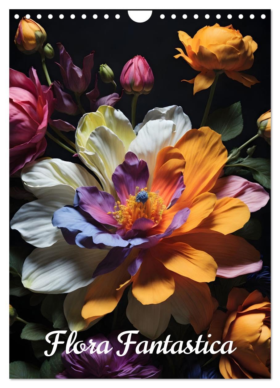 Fantastic Flora UK-Version (Wall Calendar 2026 DIN A4 Portrait), CALVENDO 12 Month Wall Calendar — image 1