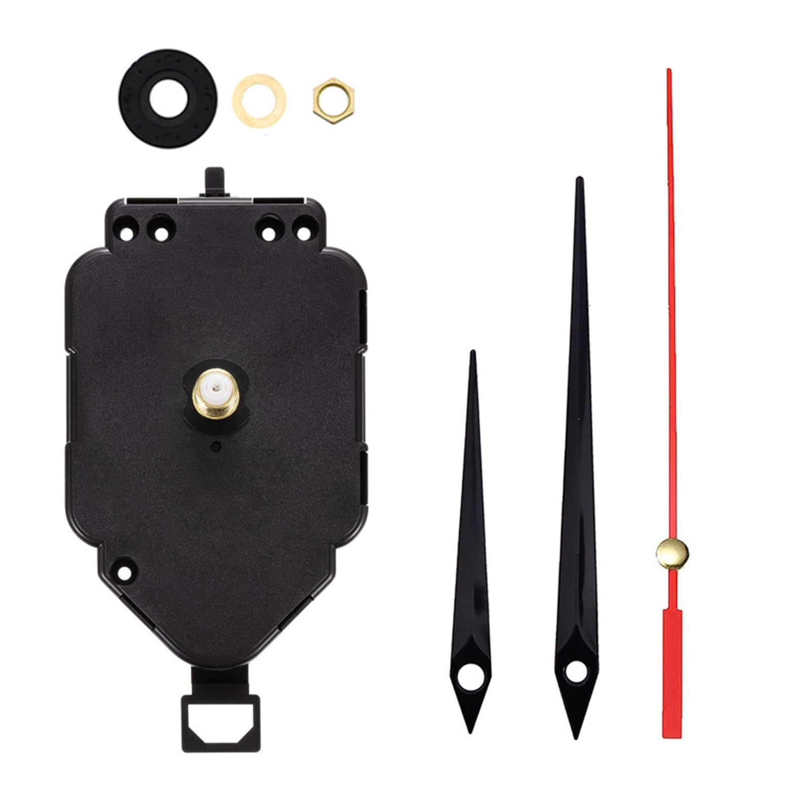 Tsophreniq Clock Movement Pendulum Clockwork Replacement Set with Metal Pointers for Wall Clocks Home Decorations Clock Repair