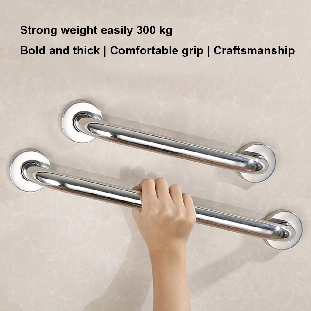 Maniglioni per Bagno, corrimano per docce e pareti, Barra di Equilibrio, Barra di Supporto per corrimano di Sicurezza per Doccia in Acciaio Inossidabile, per disabili, Anziani e infortuni.