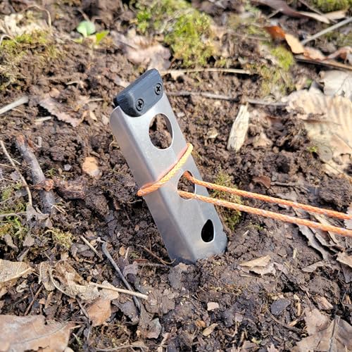 Image of Ultralight Backpacking Trowel, 0.48 oz (13.5g) Black