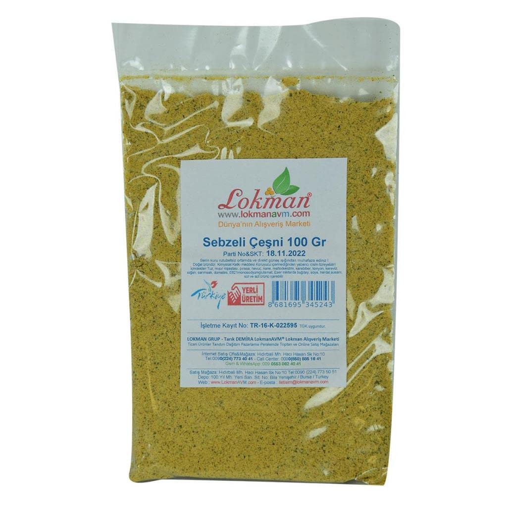 LokmanAVM Sebzeli Çeşni Magi Baharatı 100 Gr Paket
