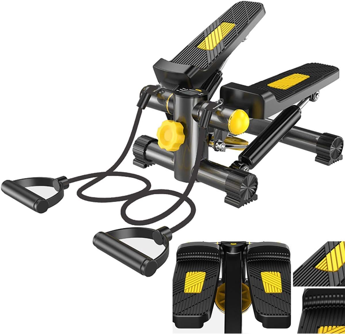GFF Fitness Stepper Step Machine, Bearing 300lbs Men's and Women's Cardio Stair Stepper, Suitable for Living Room, Office, Gym, Mini Stepper Fitness Cardio Exercise Trainer