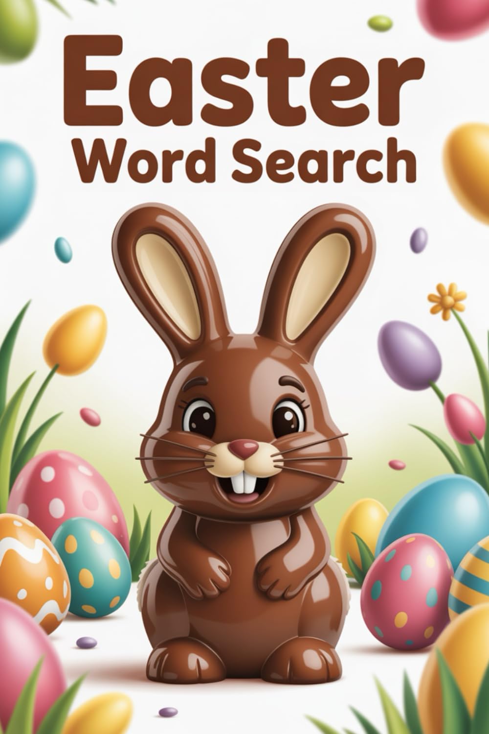 Easter Basket Stuffers | Word Search: 100 Relaxing Puzzles with Solutions | Gift Idea for the Whole Family