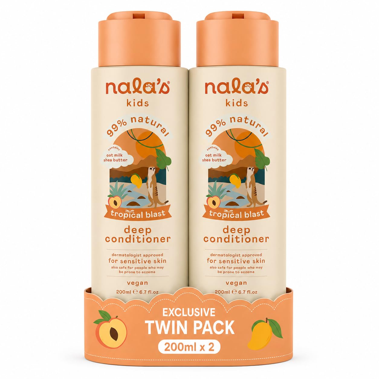 Nala’s Baby Tropical Blast Deep Conditioner 200ml x2