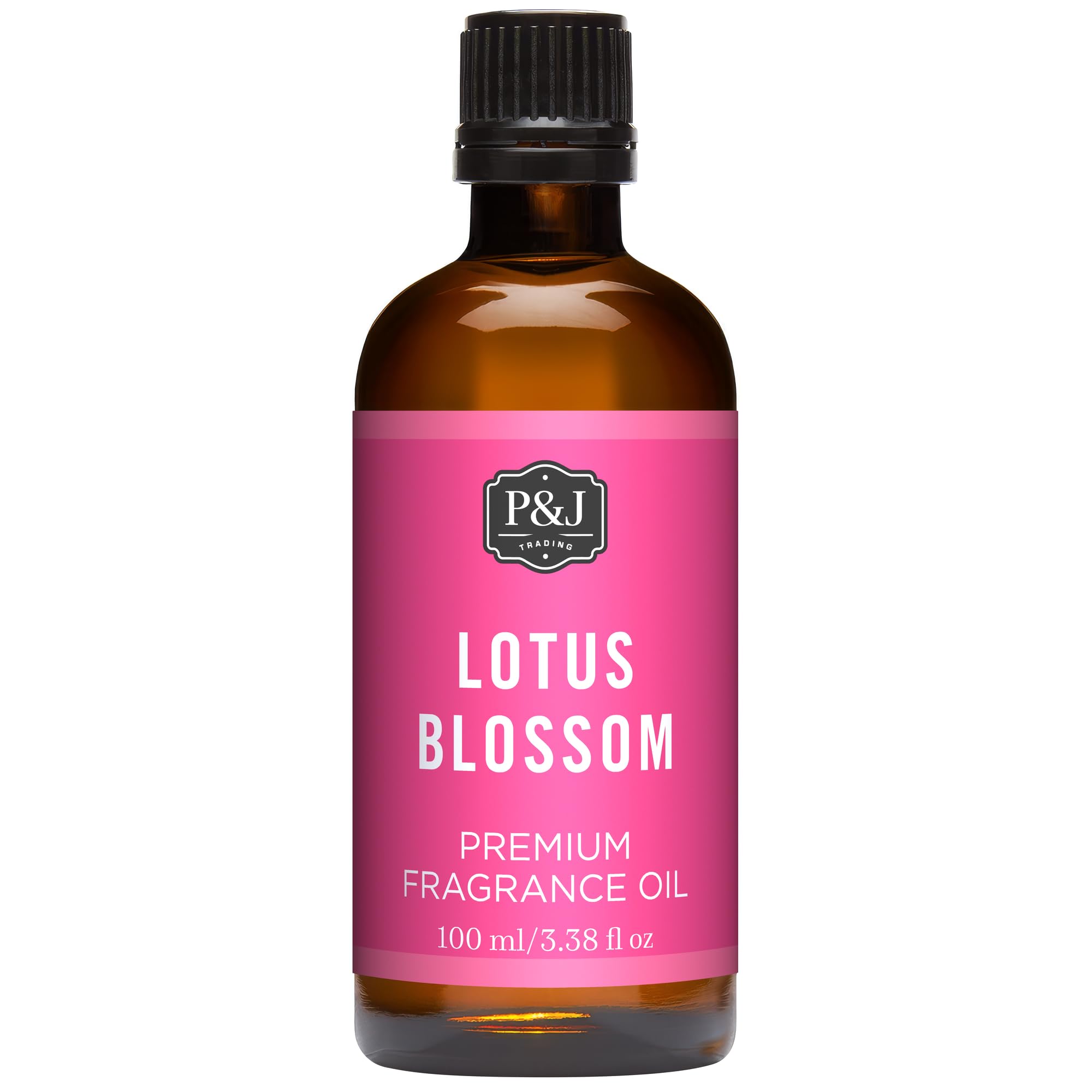 P&amp;J Trading - Lotus Blossom Scented Oil 100ml - Fragrance Oil for Candle Making, Soap Making, Diffuser Oil