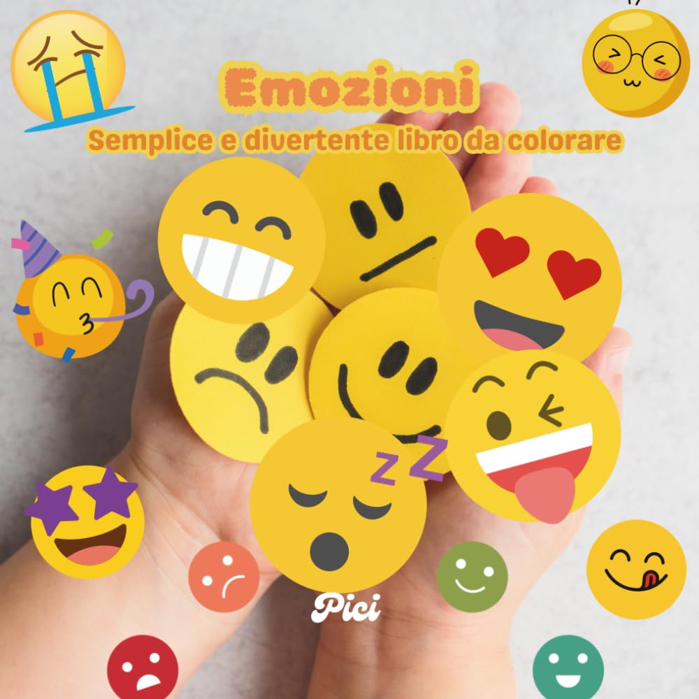 Emozioni in Girotondo: Libro da colorare ed imparare che tutte le emozioni vanno bene. Un viaggio del cuore.