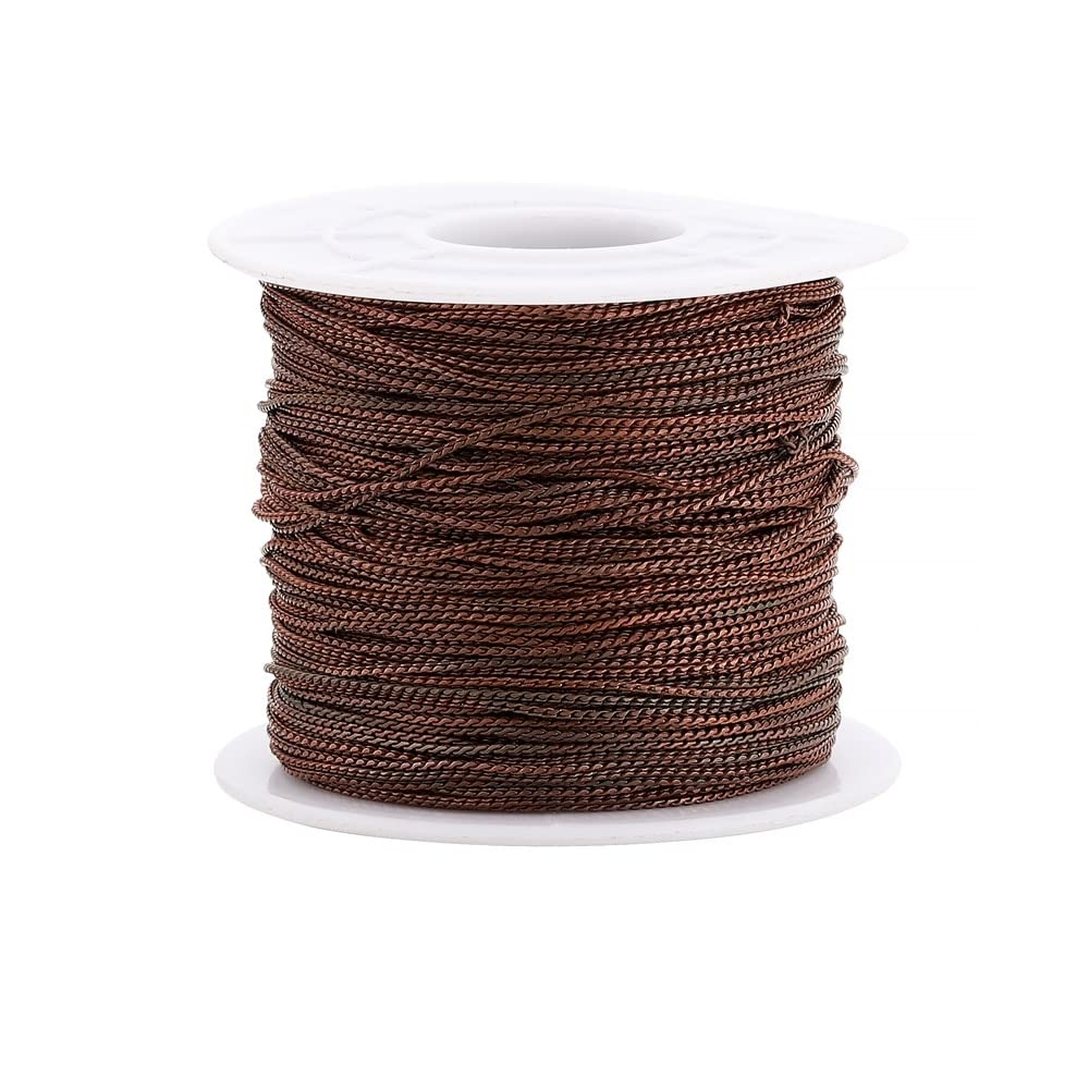 Chaîne serpent flexible de 5m pour fabriquer des bracelets robustes fait main