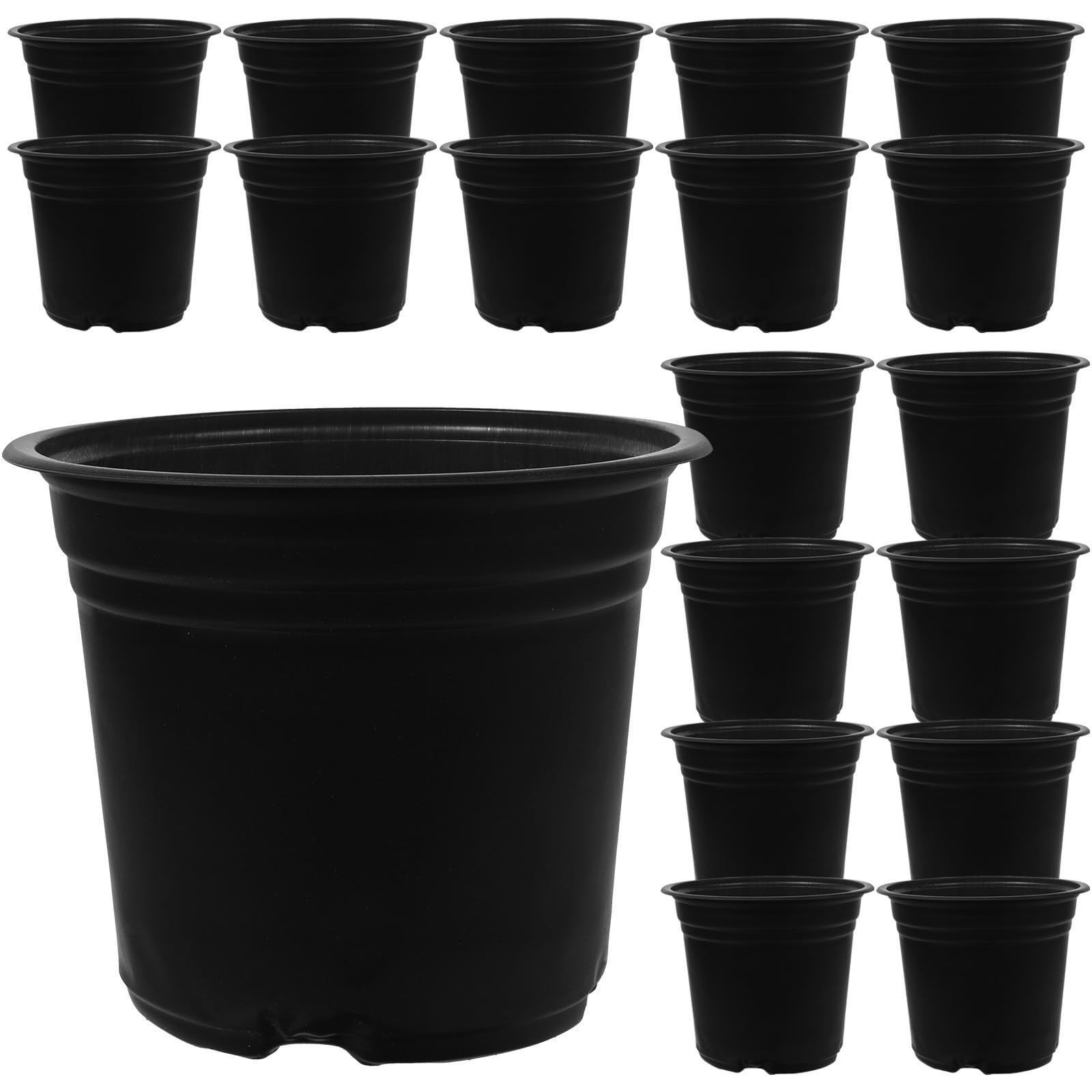 Pots de semis réutilisables à surface lisse Tofficu pour un rempotage propre sans effort