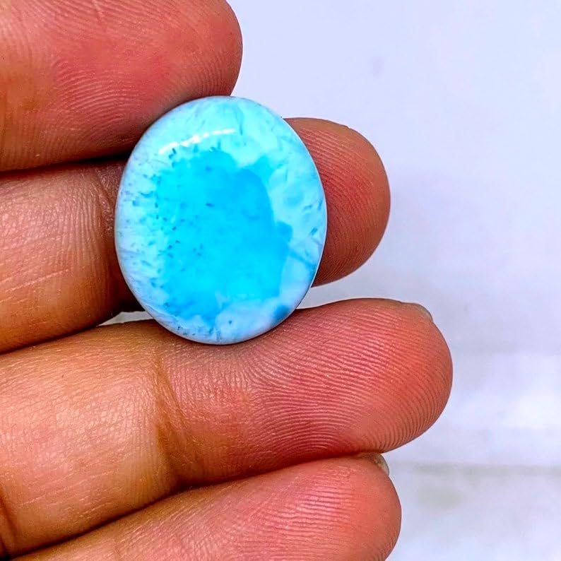 Larimar pierre naturelle pour collier bohème chic et accessoires de vacances