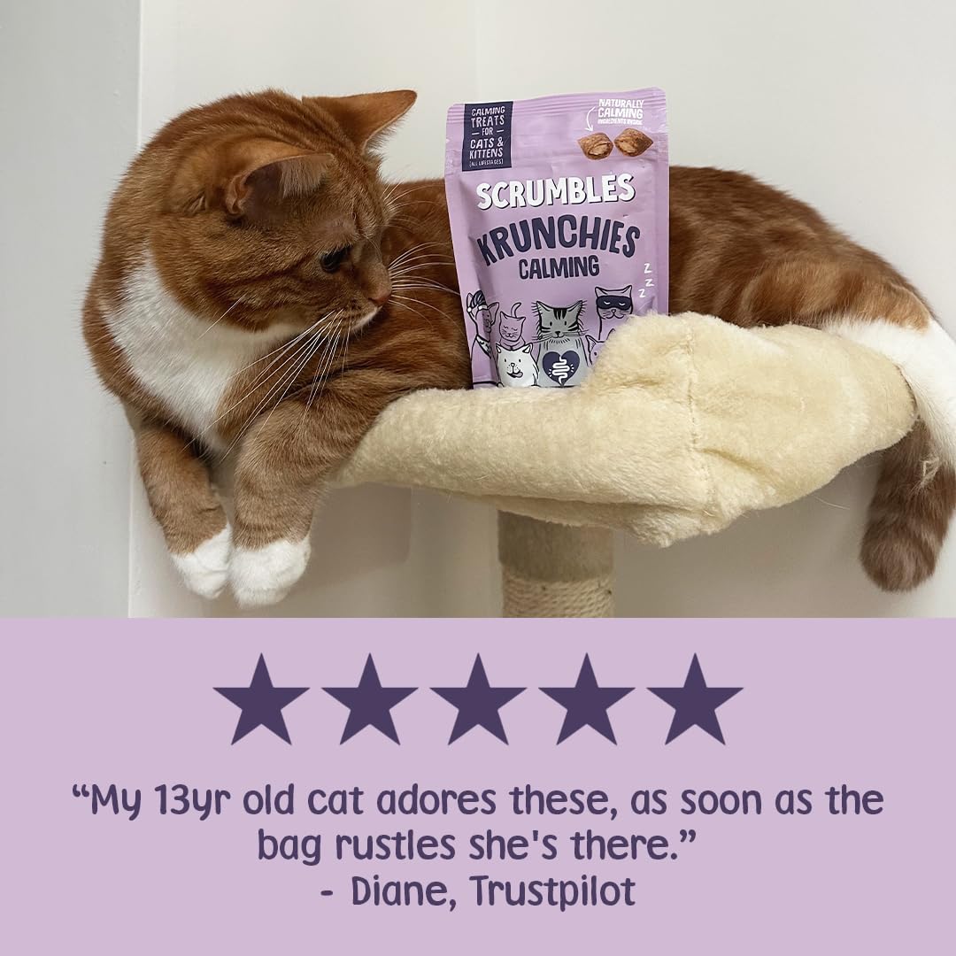 Scrumbles Calming Krunchies Cat Treats — view 5