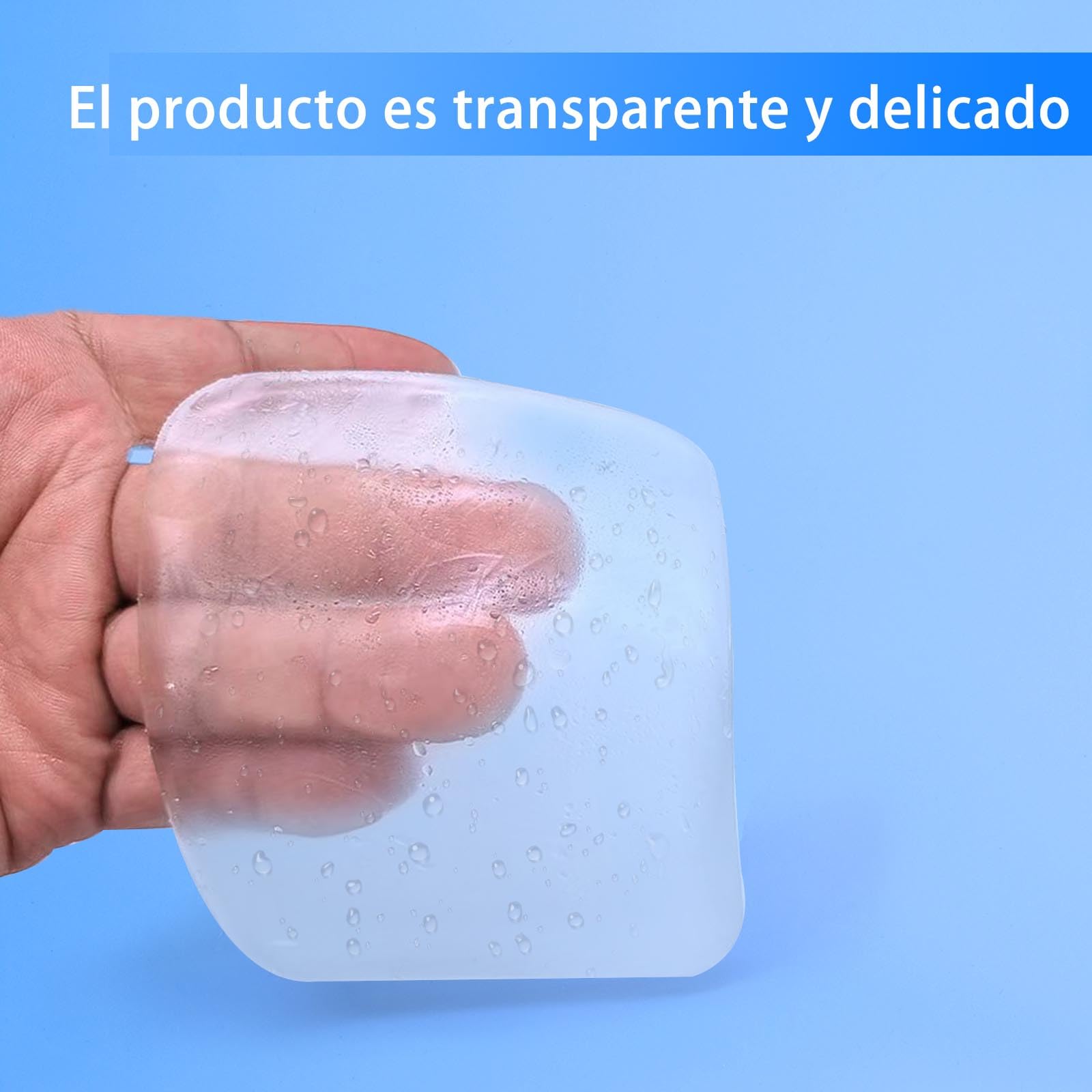 Almohadilla de gel de acoplamiento de ultrasonido sólida, almohadilla de gel de uso médico conductora para imágenes por ultrasonido, almohadilla de acoplamiento sólida reutilizable y de alta calidad